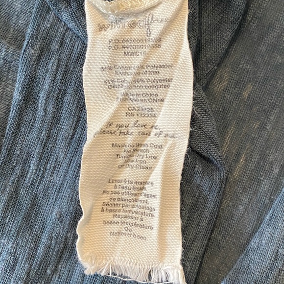 Wilfred Free Blue Long Sleeve - Picture 4 of 6